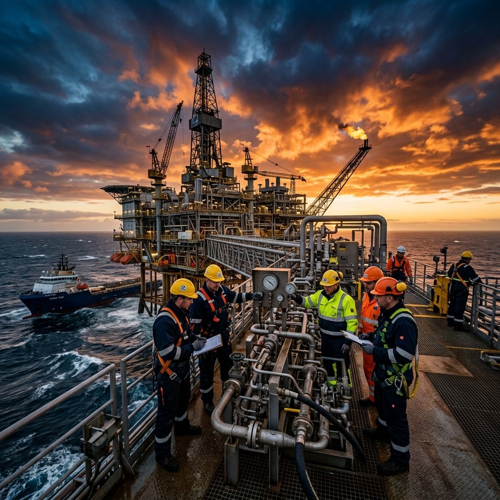 El Futuro de la Ingeniería Offshore: Plataformas Inteligentes y Gemelos Digitales